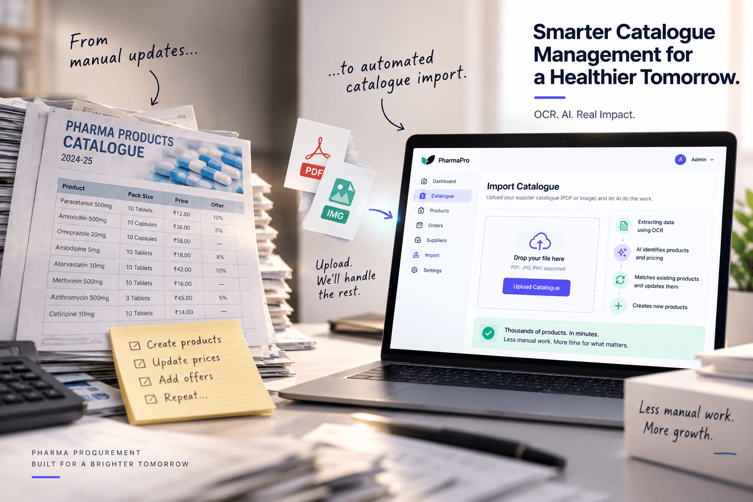 Why We Built Catalogue Import for a Pharma Procurement Platform