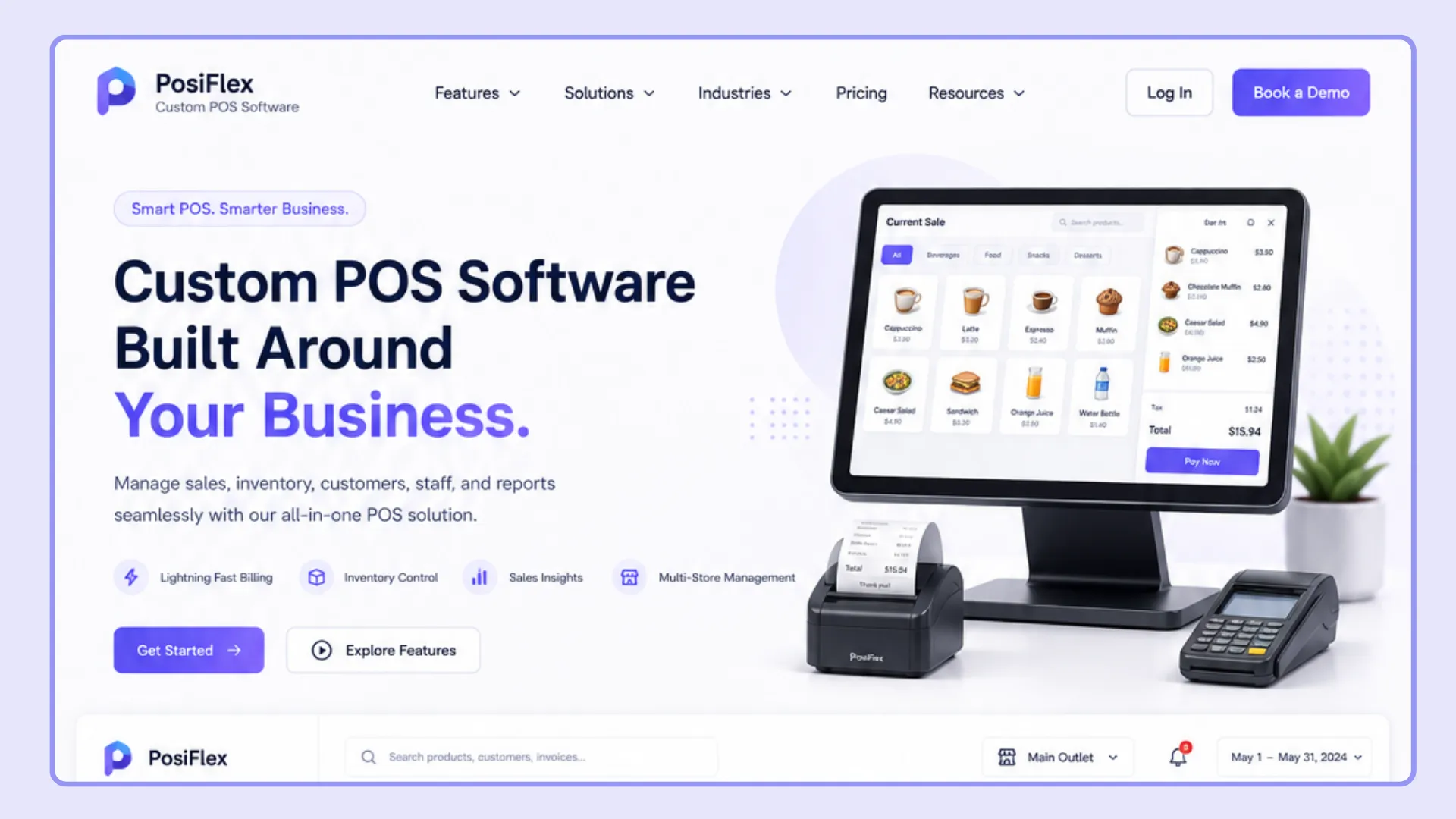 Retail POS & Sales Management Platform